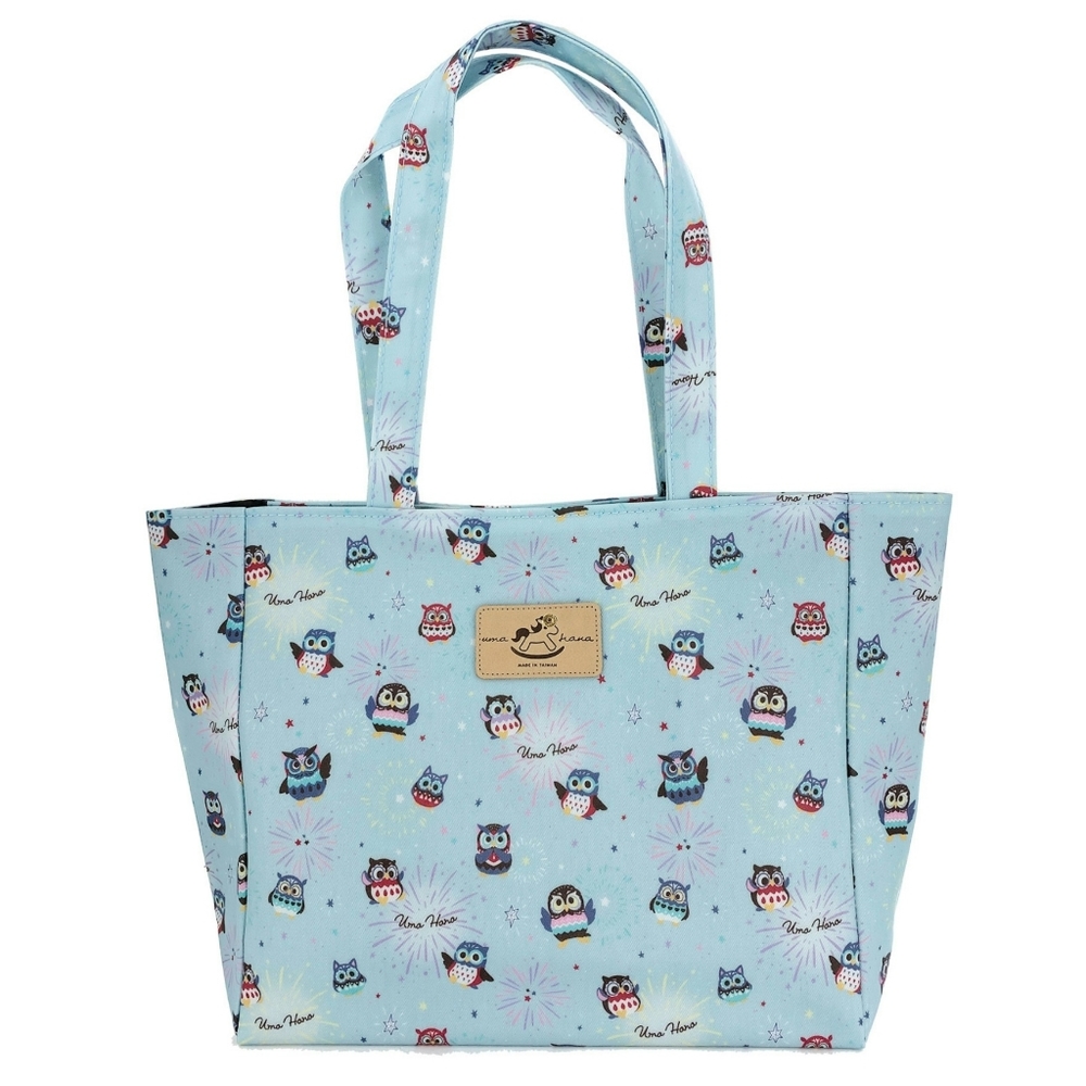 Waterproof Owl Medium Tote Shoulder Handbag
